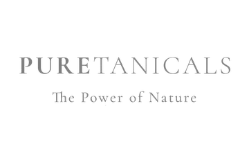 PURETANICALS logo with the slogan 'The Power of Nature' underneath.