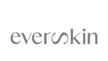 Everskin logo with stylized infinity symbol in place of the letter s.